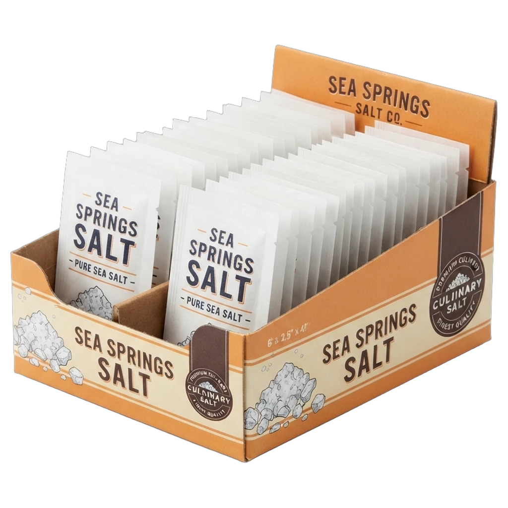 Salt Sachet Boxes