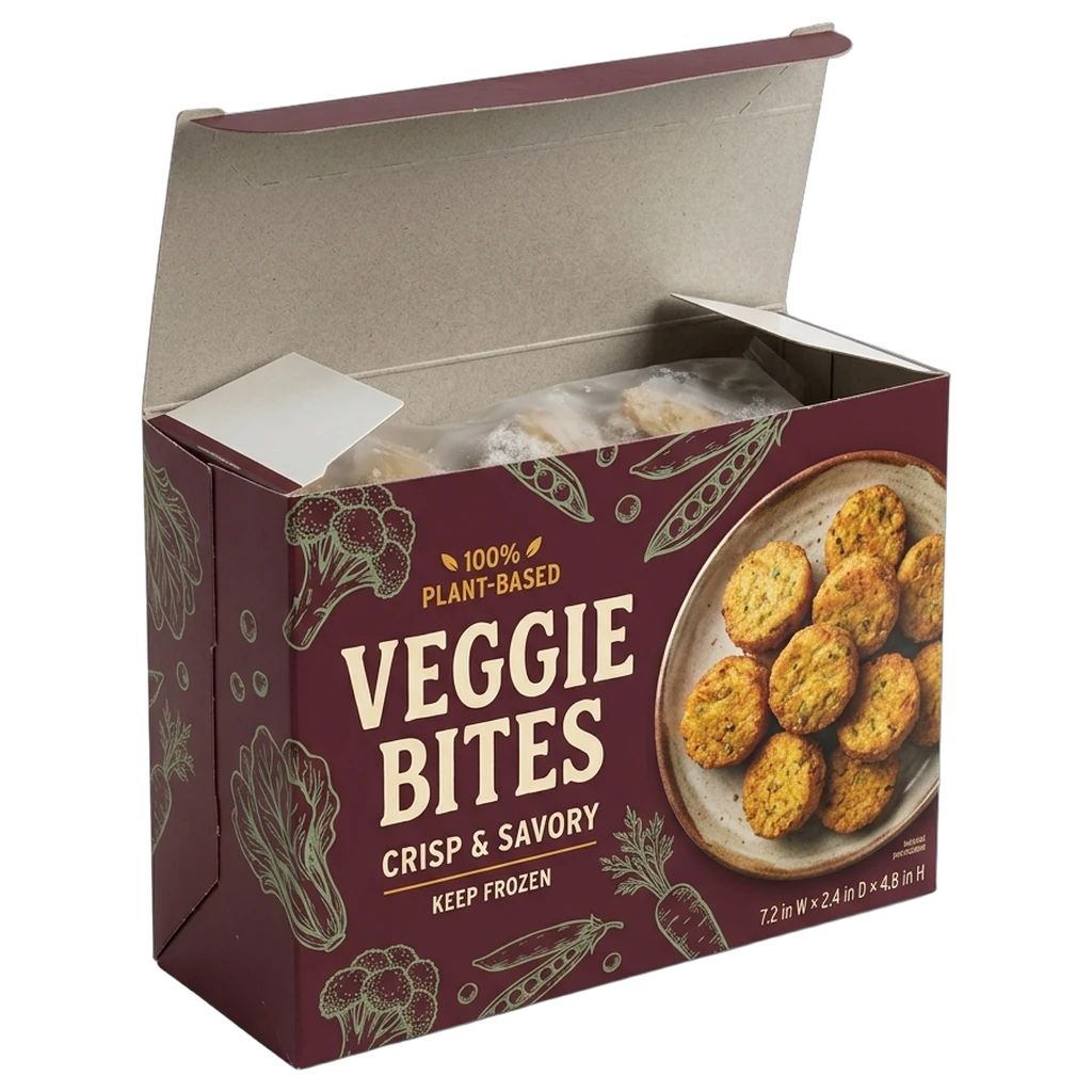 Frozen Veggie Bites Boxes