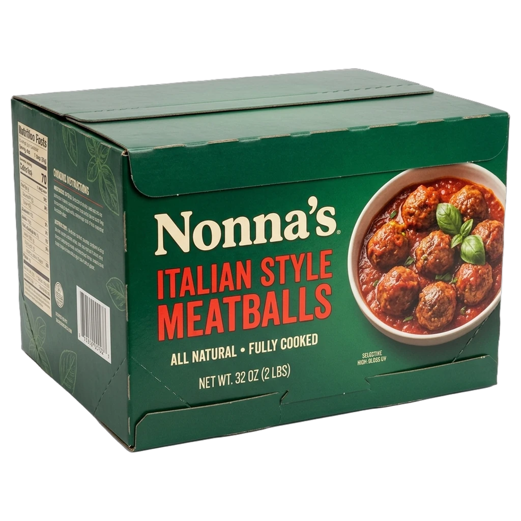 Frozen Meatball Boxes