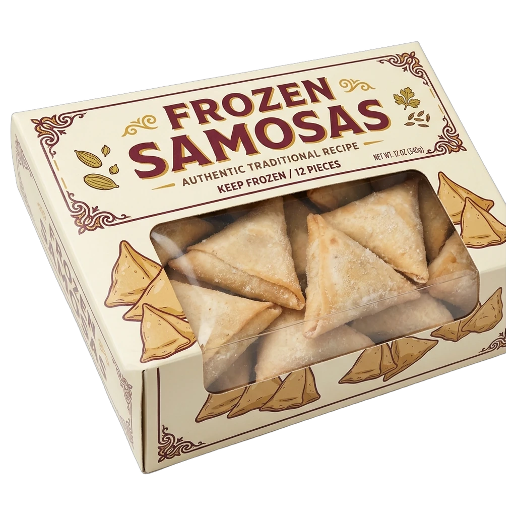 Frozen Samosa Boxes