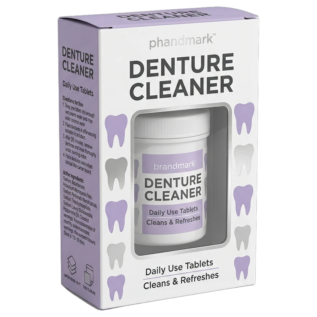 Denture Cleaner Boxes