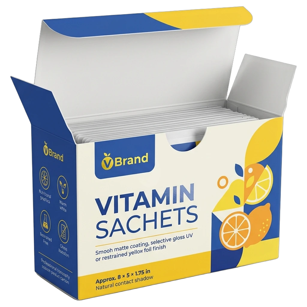 Vitamin Sachet Boxes